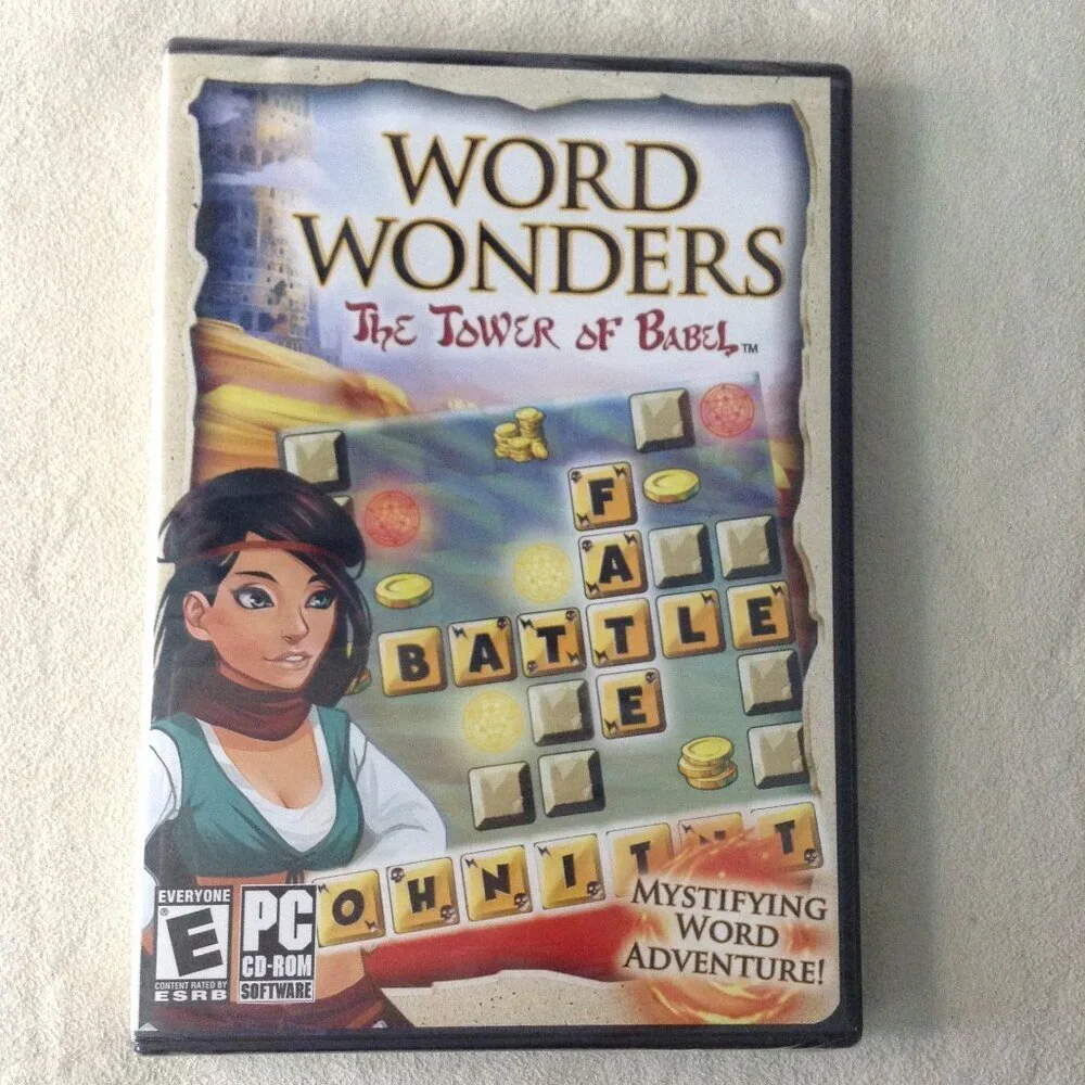 NWOT (SEALED) New Old Stock; Word Wonders, Tower of Babel, Learning Word game